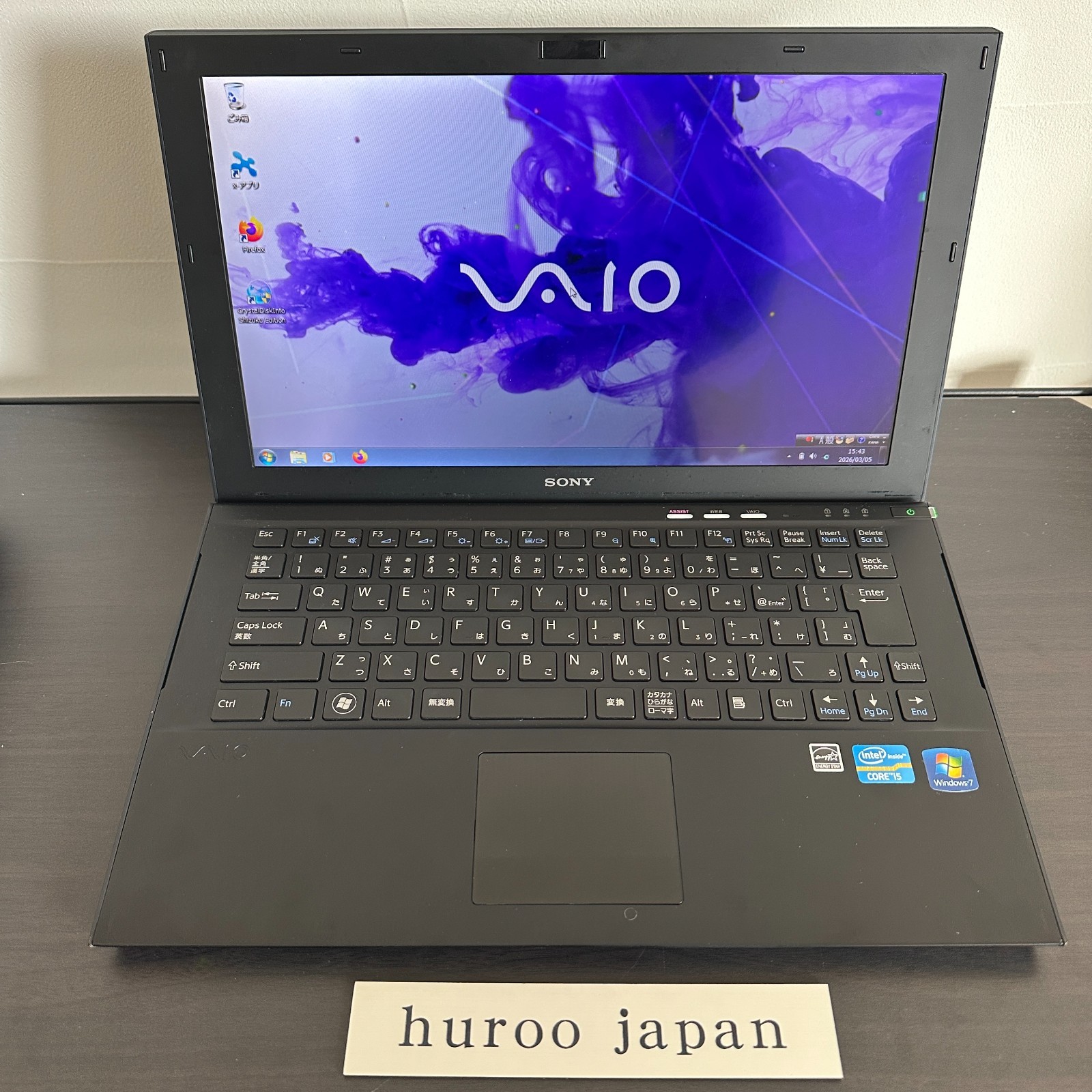 Sony VAIO Z SVZ1311AJ Core i5-3210M 4GB RAM – Tested & Working – Japan