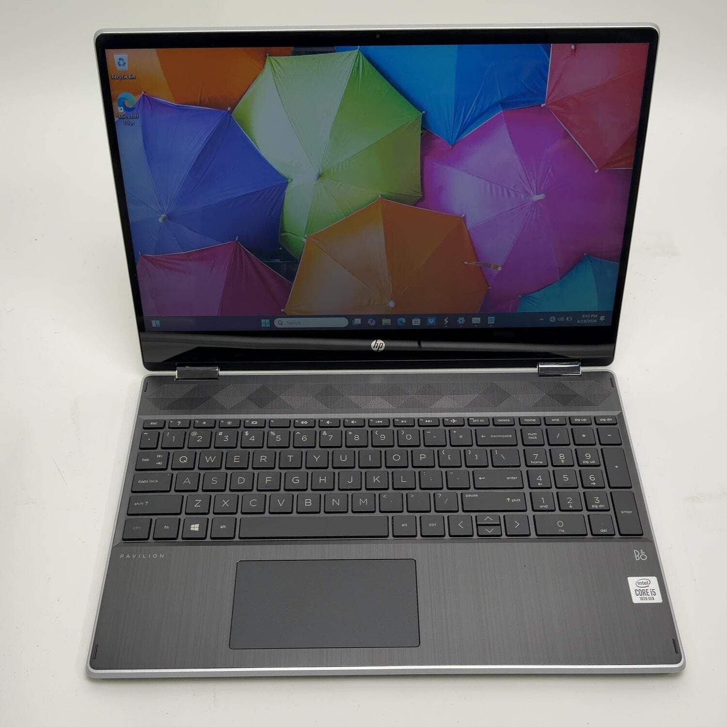 HP Pavilion x360 15-DQ1XXX 15.6″ I5-10210U 1.6GHz 8GB RAM 512GB SSD