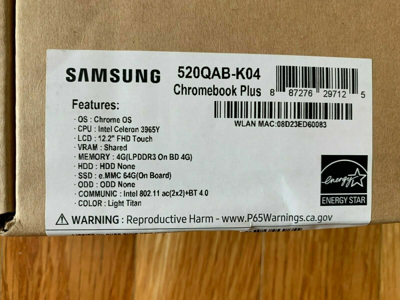 Samsung 12.2″ FHD 16:10 Touch 2-in-1 Chromebook Plus V2 (4G, 64G) XE520QAB-K04US
