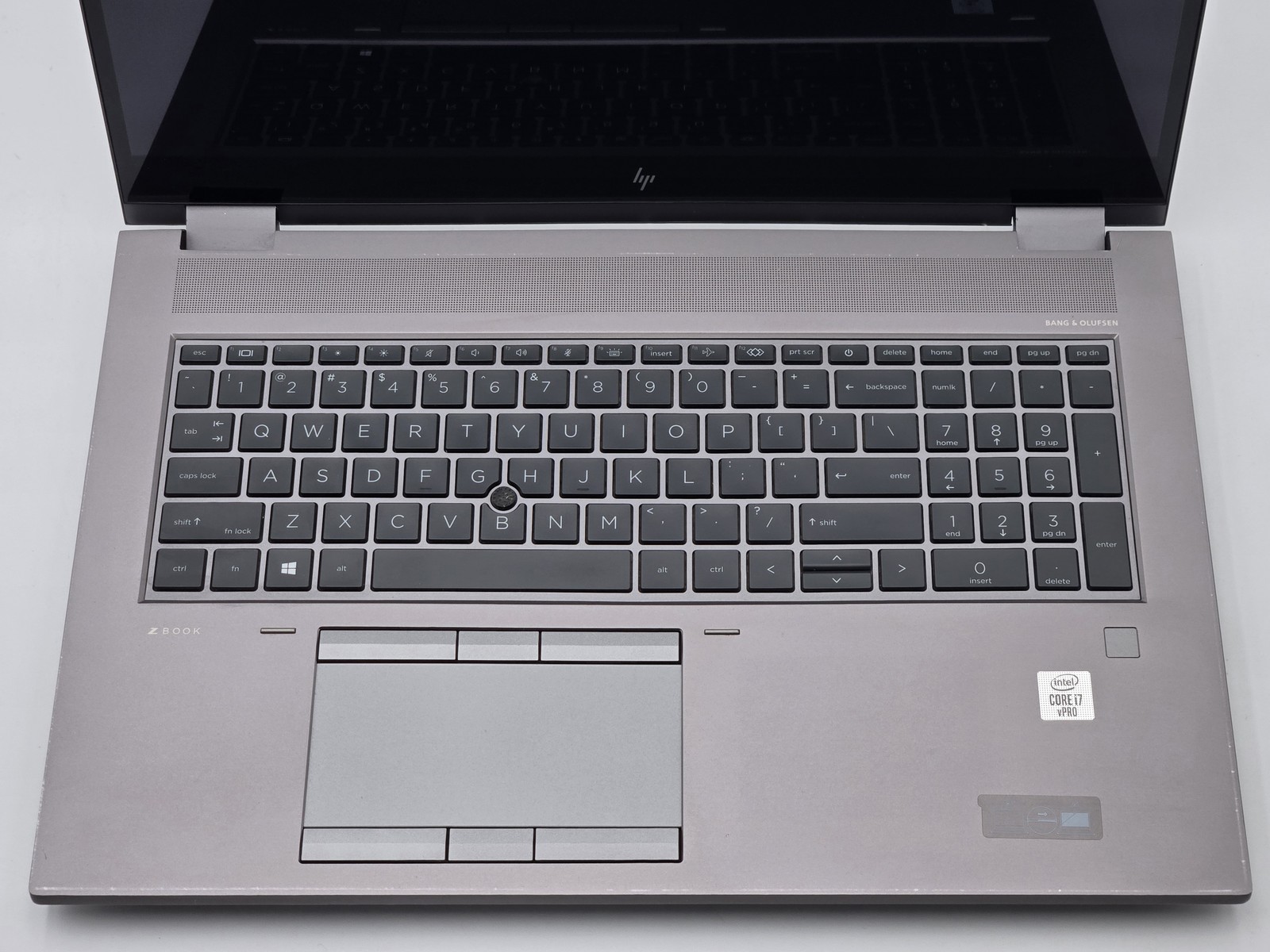 HP ZBook Fury G7 17″ UHD 4K Touch I7-10850H 512GB 16GB W11P Webcam Backlit FPR
