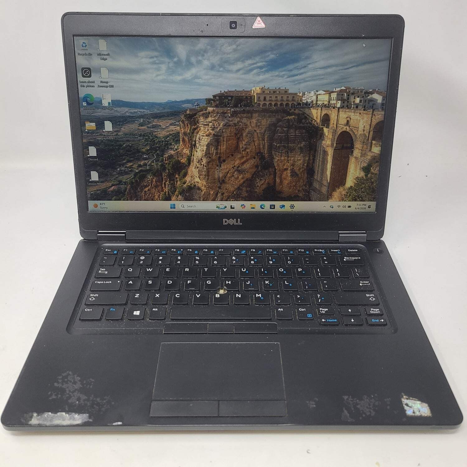 Broken Dell Latitude 5490 14″ i5-8250U 1.6GHz 8GB RAM 256GB SSD /Bright Spot
