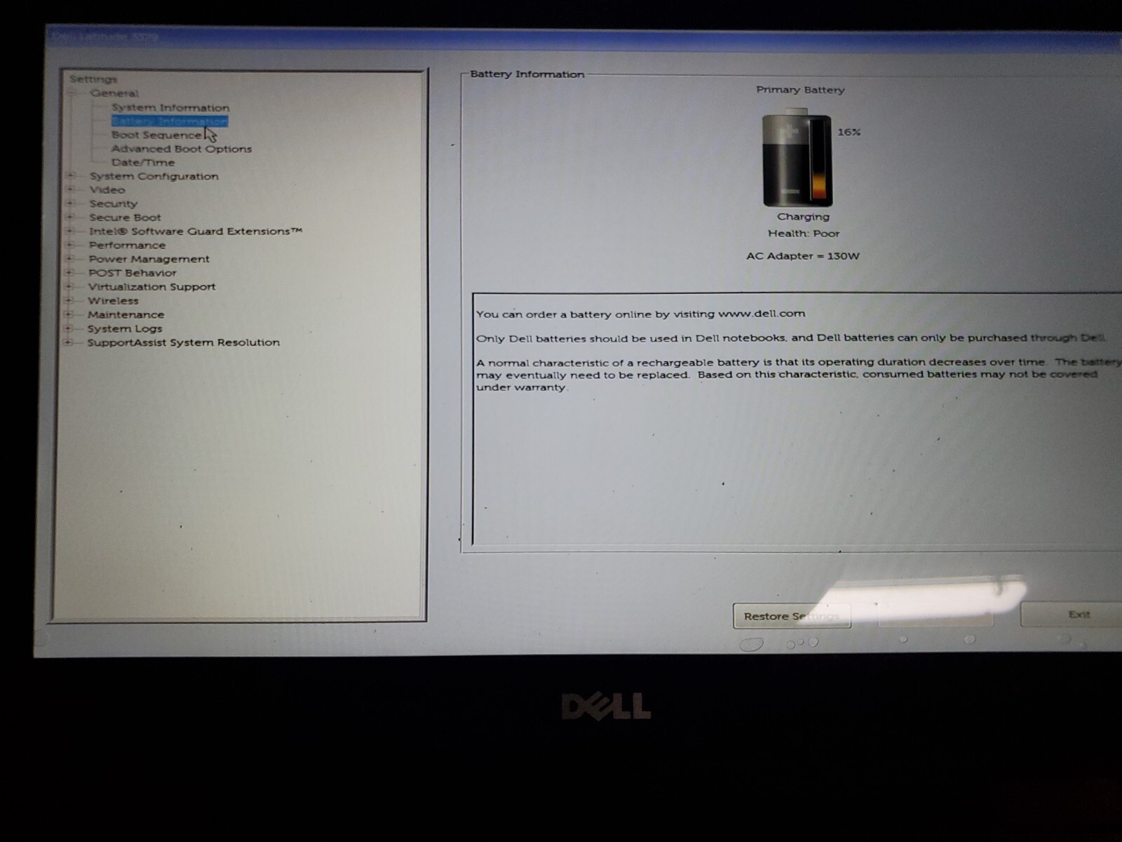 Dell Latitude 3379 Core i3 6100U 2.3GHz 4GB RAM. sell for part.