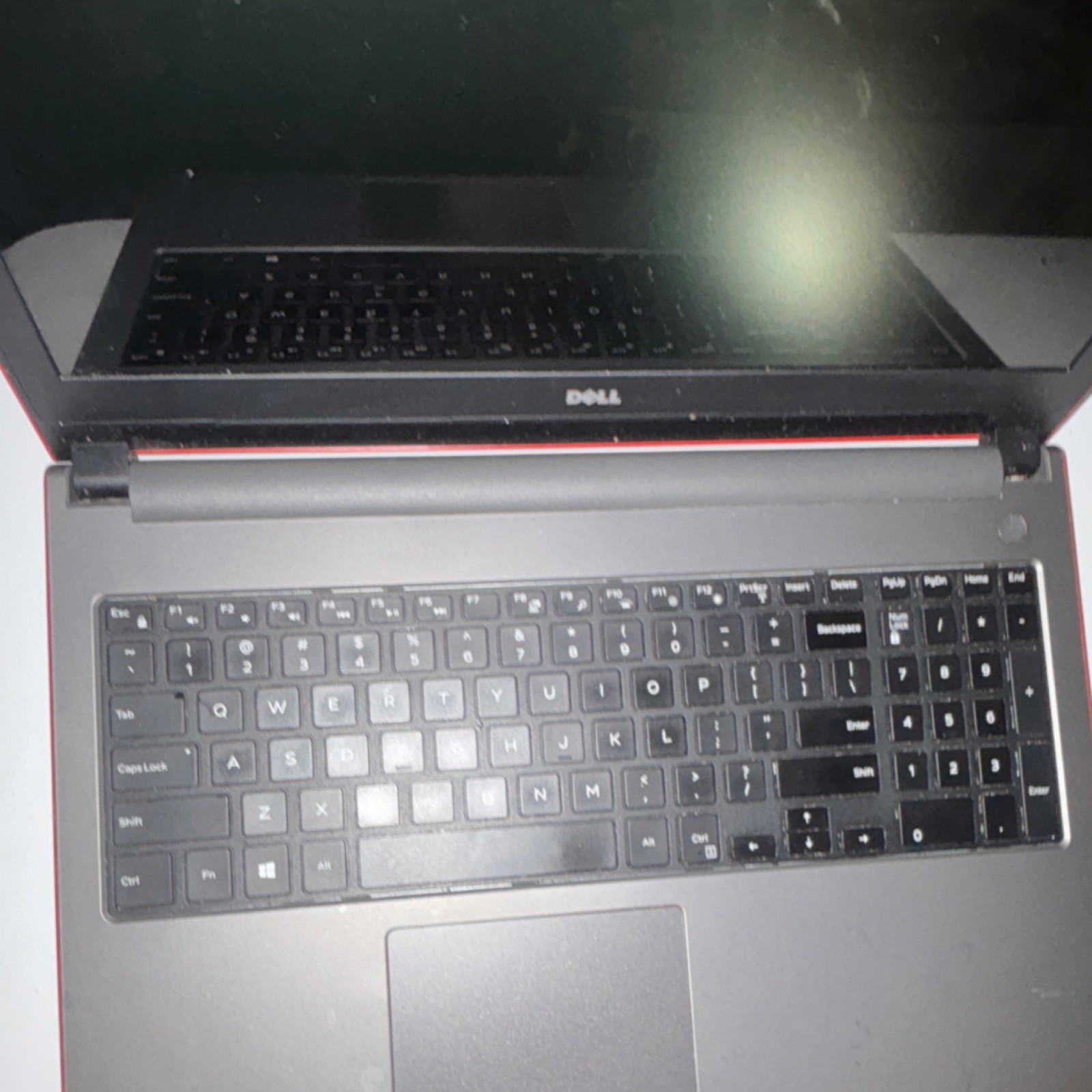Dell Inspiron 15.6 in Laptop Red/Black, Built-in Webcam, Casual Computing