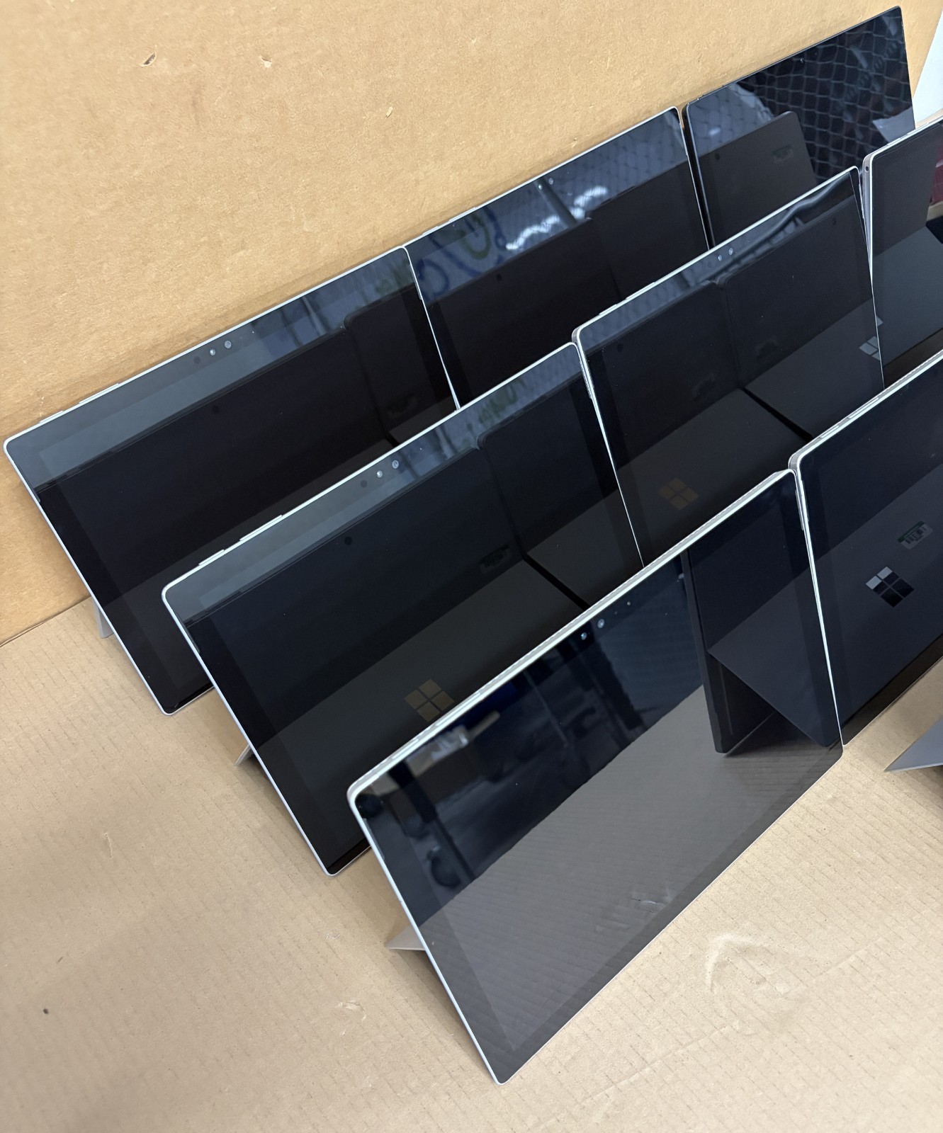 Lot of 10 Microsoft Surface Pro 1724/1796/1866 | 128/256GB SSD FOR PARTS H