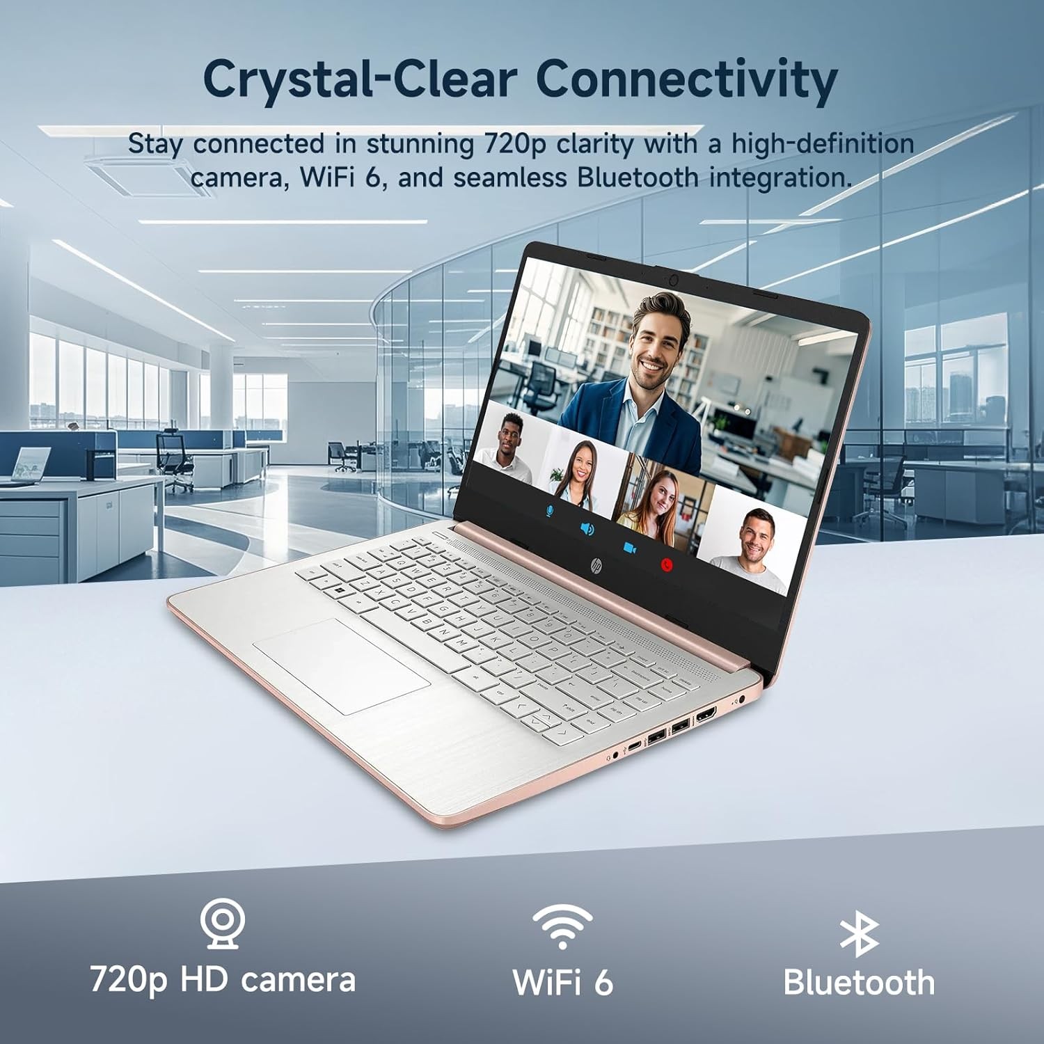 NEW HP 14″ Intel N150 3.6GHz 4/8/16GB RAM 128GB SSD Win 11