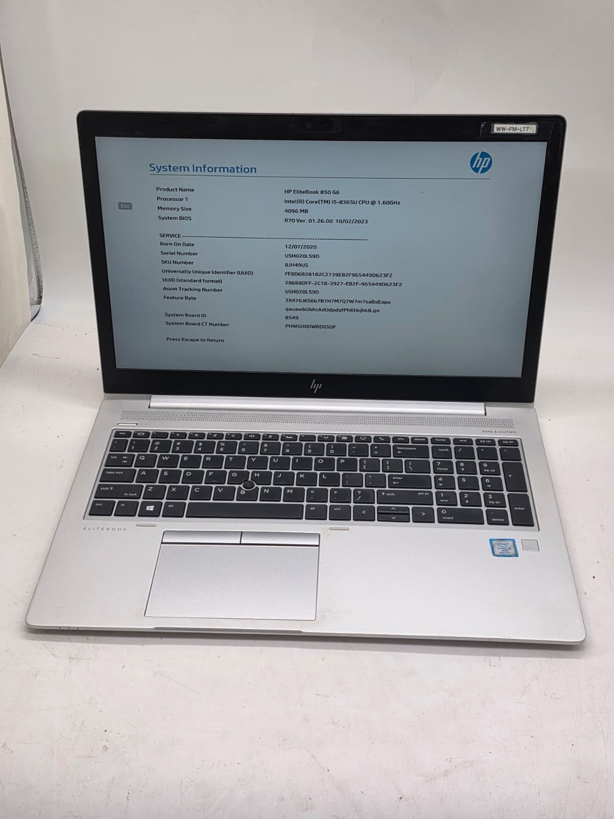 Lot 3 of HP ELITEBOOK PAVALION laptops 15” core i5 10th Gen,8th gen AS IS READ