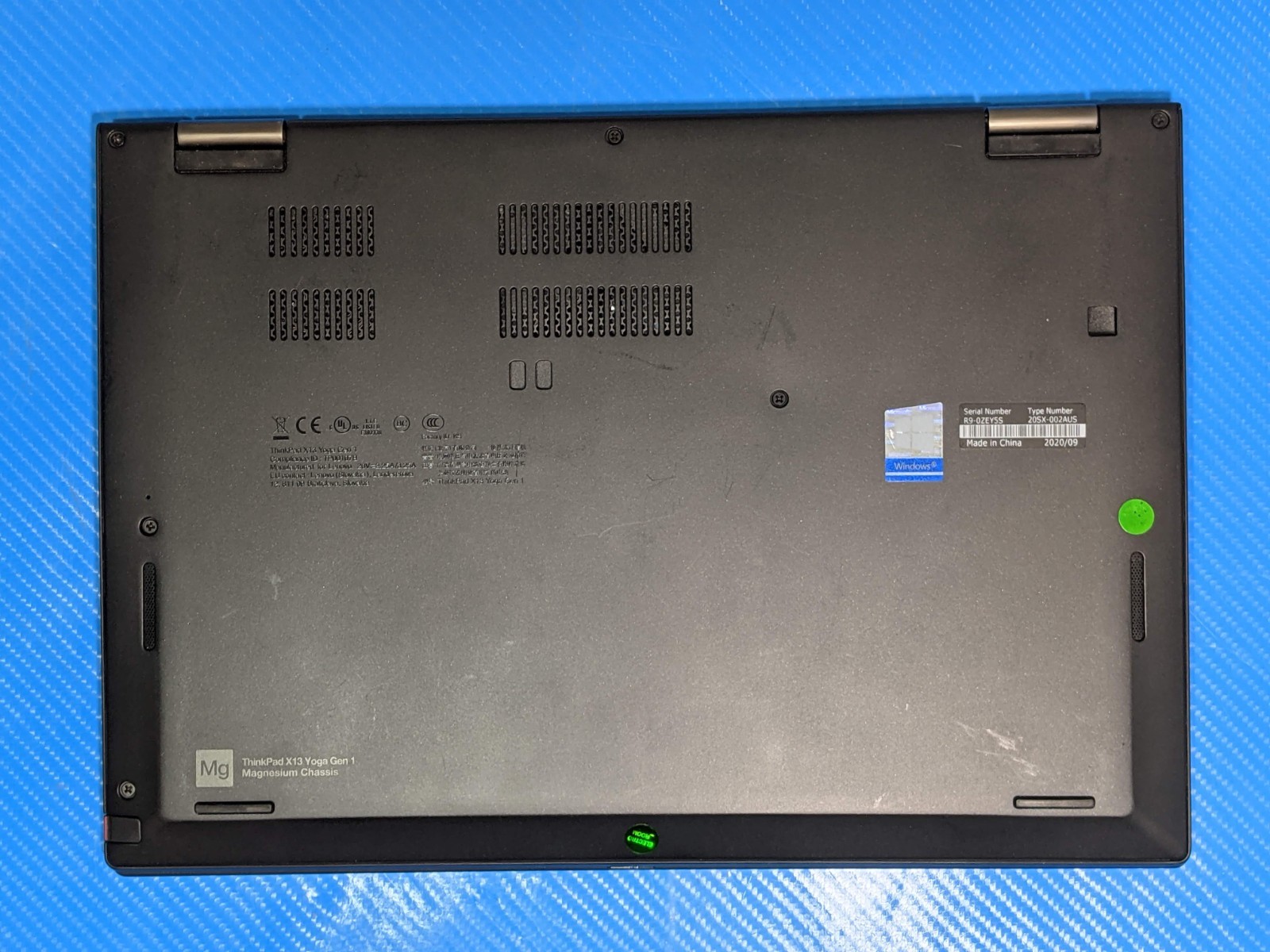 Lenovo ThinkPad X13 Yoga 13.3″FHD TOUCH i5-10th 1.6GHz 8GB 256GB 99t +PA +PEN