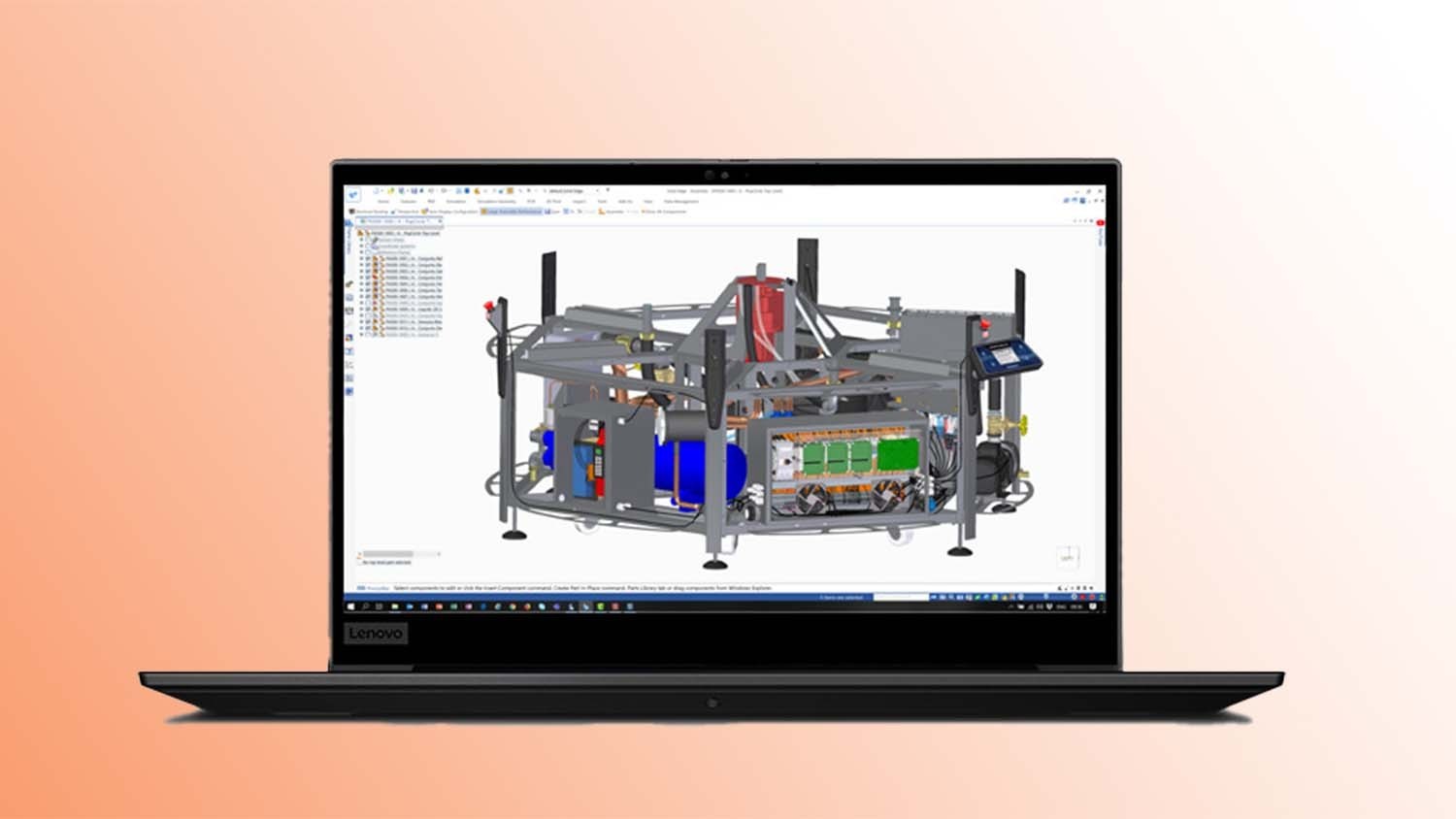 Lenovo ThinkPad P1 Workstation Laptop PC 16″ WQUXGA i7 64GB 2TB 16GB A4500 Pro
