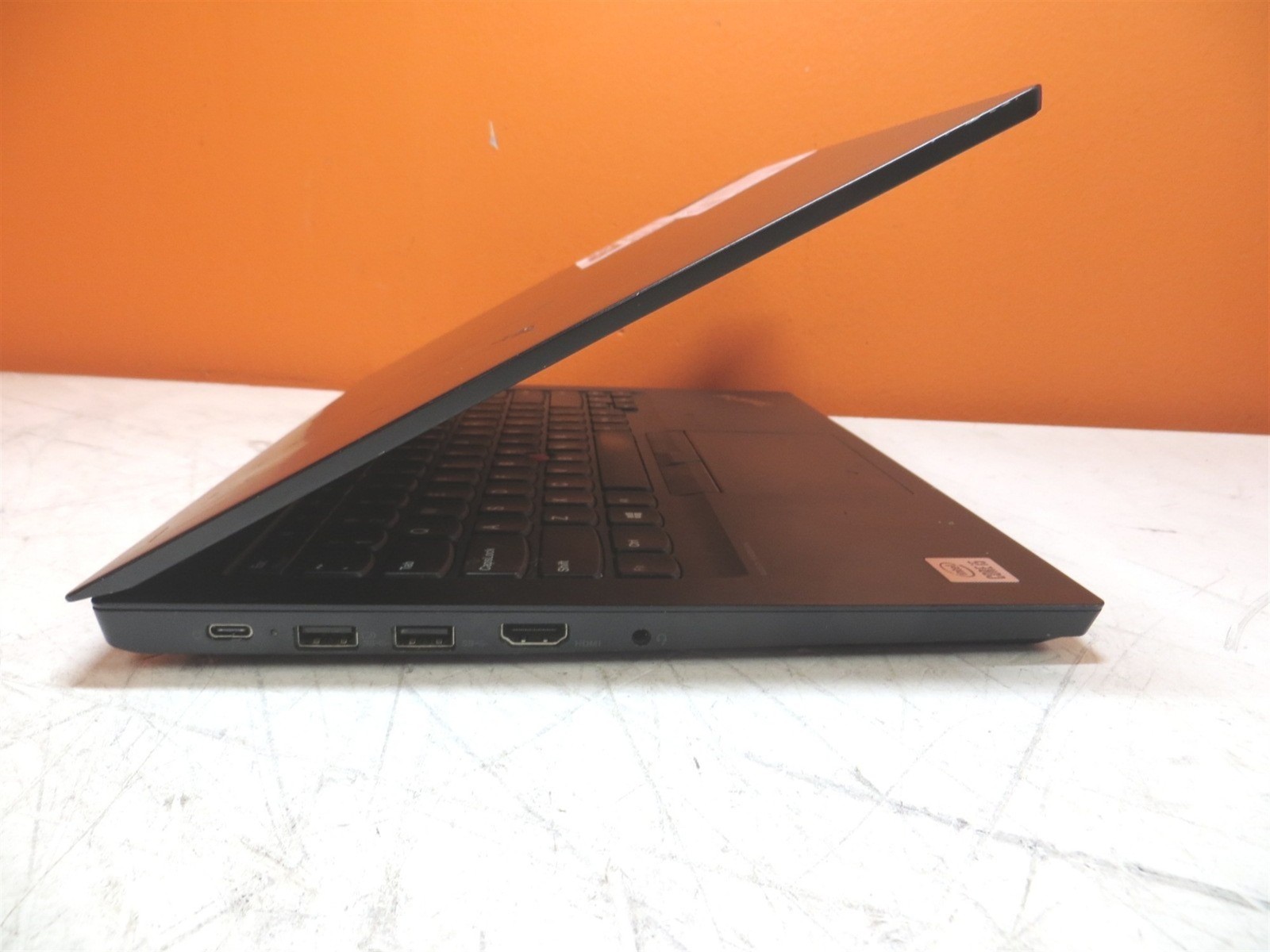 Scratched Screen Lenovo ThinkPad E14 Laptop Intel i5-10210U 1.6GHz 8GB 512GB SSD