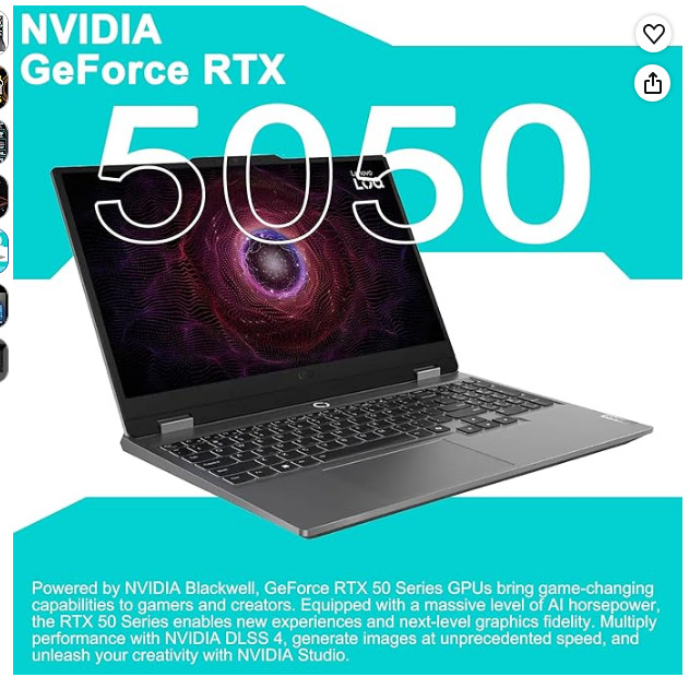 Lenovo LOQ Gaming Laptop – RTX 5050
