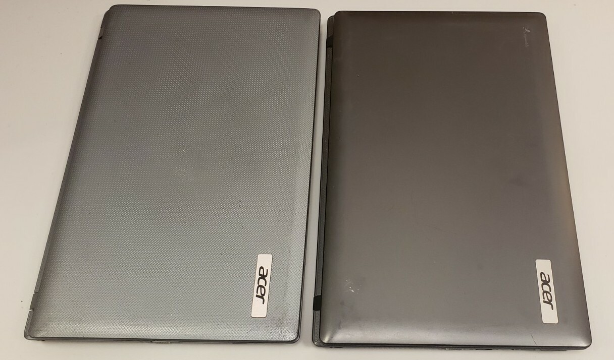Lot of 2 Used Acer Travelmate P453/Aspire 5733Z-4851 0GB RAM 0GB HDD PARTS