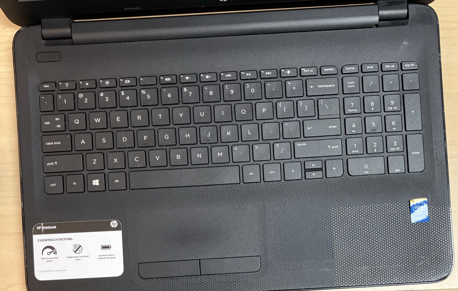 HP 15 AC121dx laptop as is for parts only