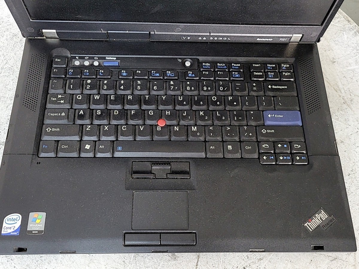 LENOVO ThinkPad R61 8932CTO 15.4″ Laptop CORE2 DUO T8300 4GB 240GB SEE NOTES