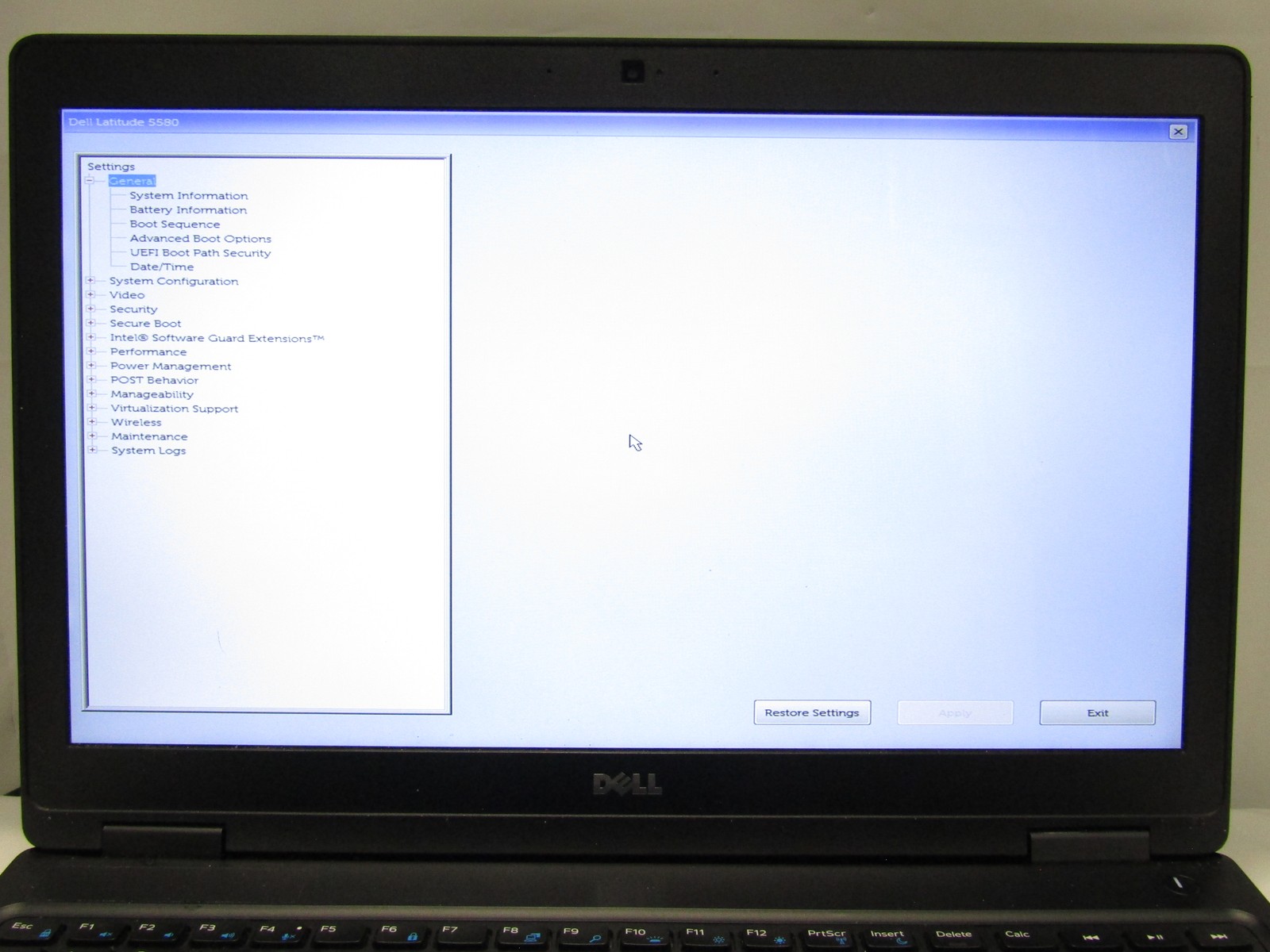 Dell Latitude 5580 2.90GHz Core i7-7820HQ 8GB RAM 15.6″ FHD Touch NO HDD/BATT/OS