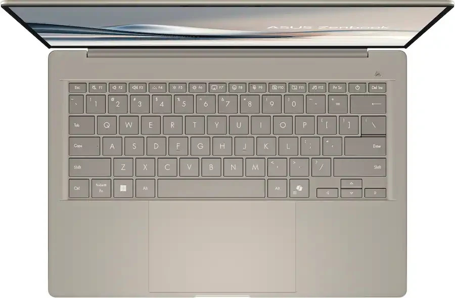 ASUS Zenbook A14 14″ OLED Laptop Snapdragon X Plus 16GB 512GB Copilot+ PC Beige