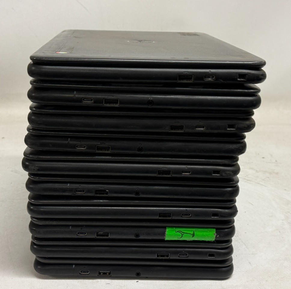 Dell Chromebook 3100 11.6″ (N4000 – 4GB RAM – 16GB/32GB Storage) – Lot of 10