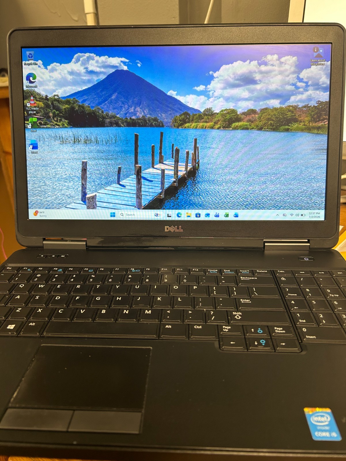 Dell Latitude E5540 15.6″ i5 8GB 128GB SSD Win 11 Pro Office 2021 DVD WiFi Lapto