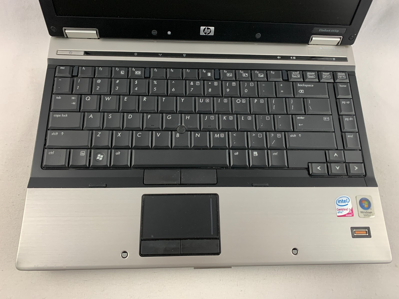 HP EliteBook 6930p Laptop For Parts/ Repairs, Powers On, BIOS Locked, No HDD