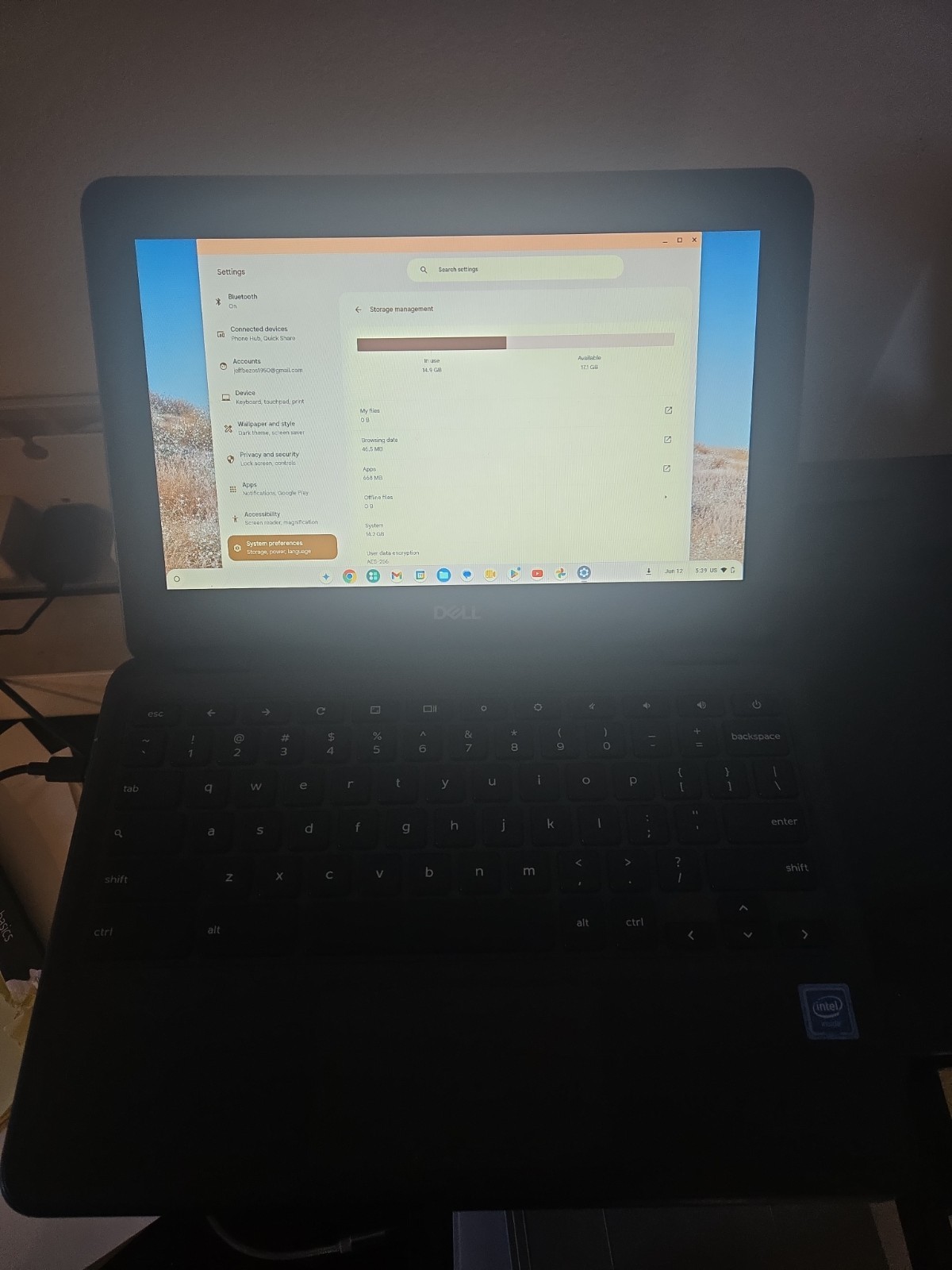 Dell Chromebook 3100 2in1 Touch Screen Intel Celeron 4GB RAM 32GB Touchscreen