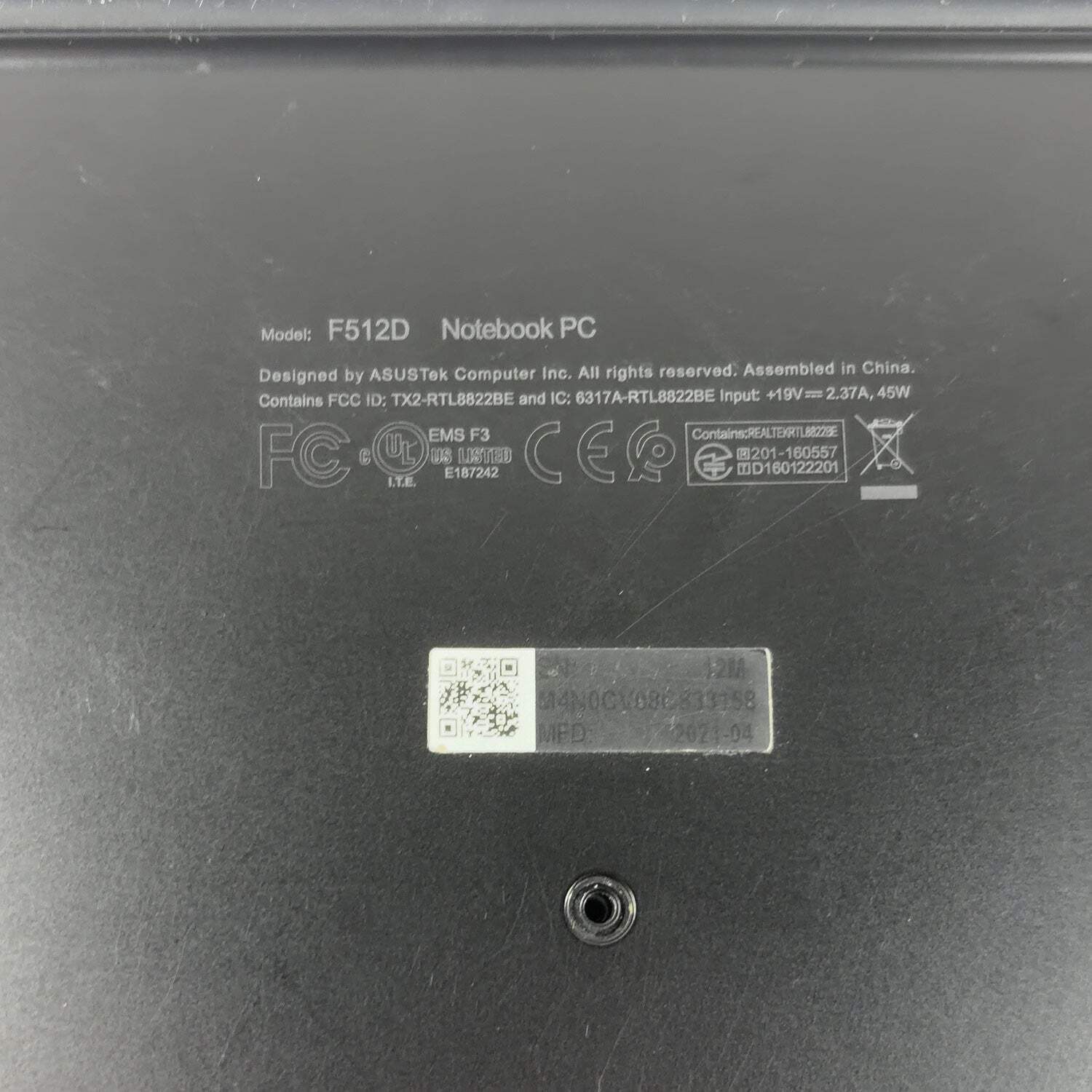 Asus Vivobook 15 F512D 15.6″ Ryzen 5 3500U 2.1GHz 8GB RAM 500GB SSD