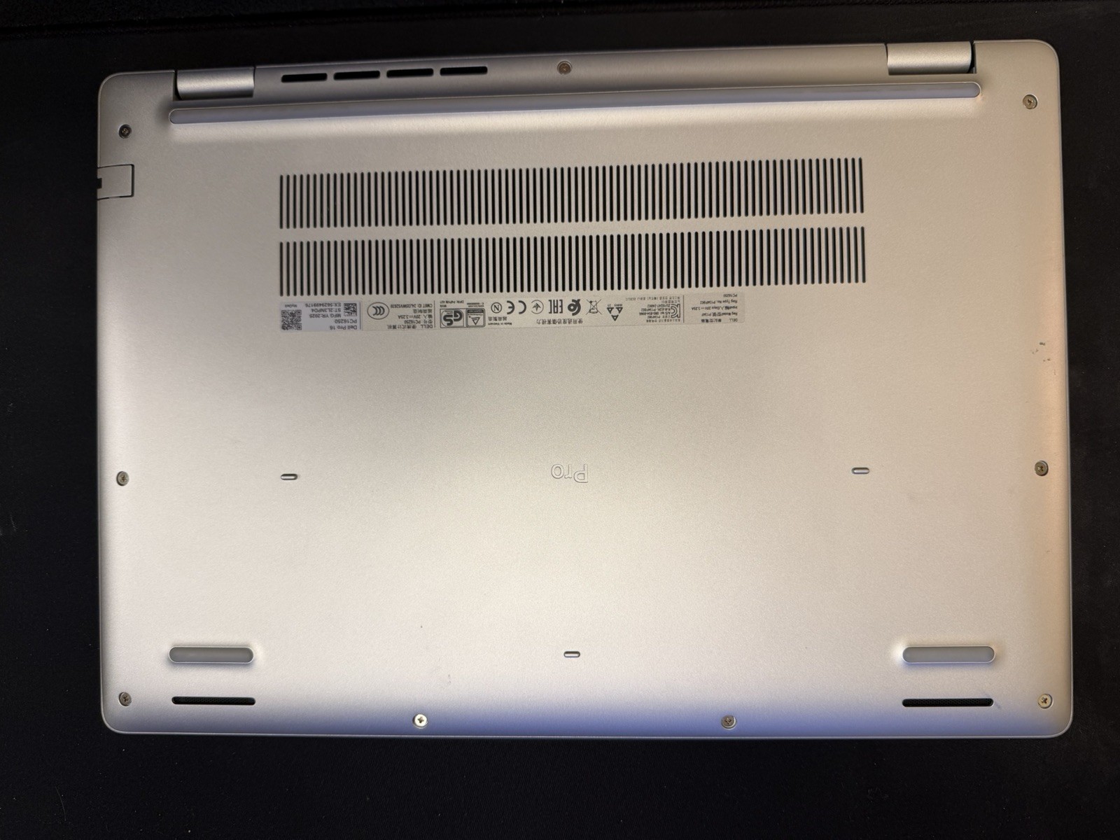 Dell Pro 16 PC16250 Laptop – Core Ultra 7, 32GB RAM, 1TB SSD, Win 11 Pro