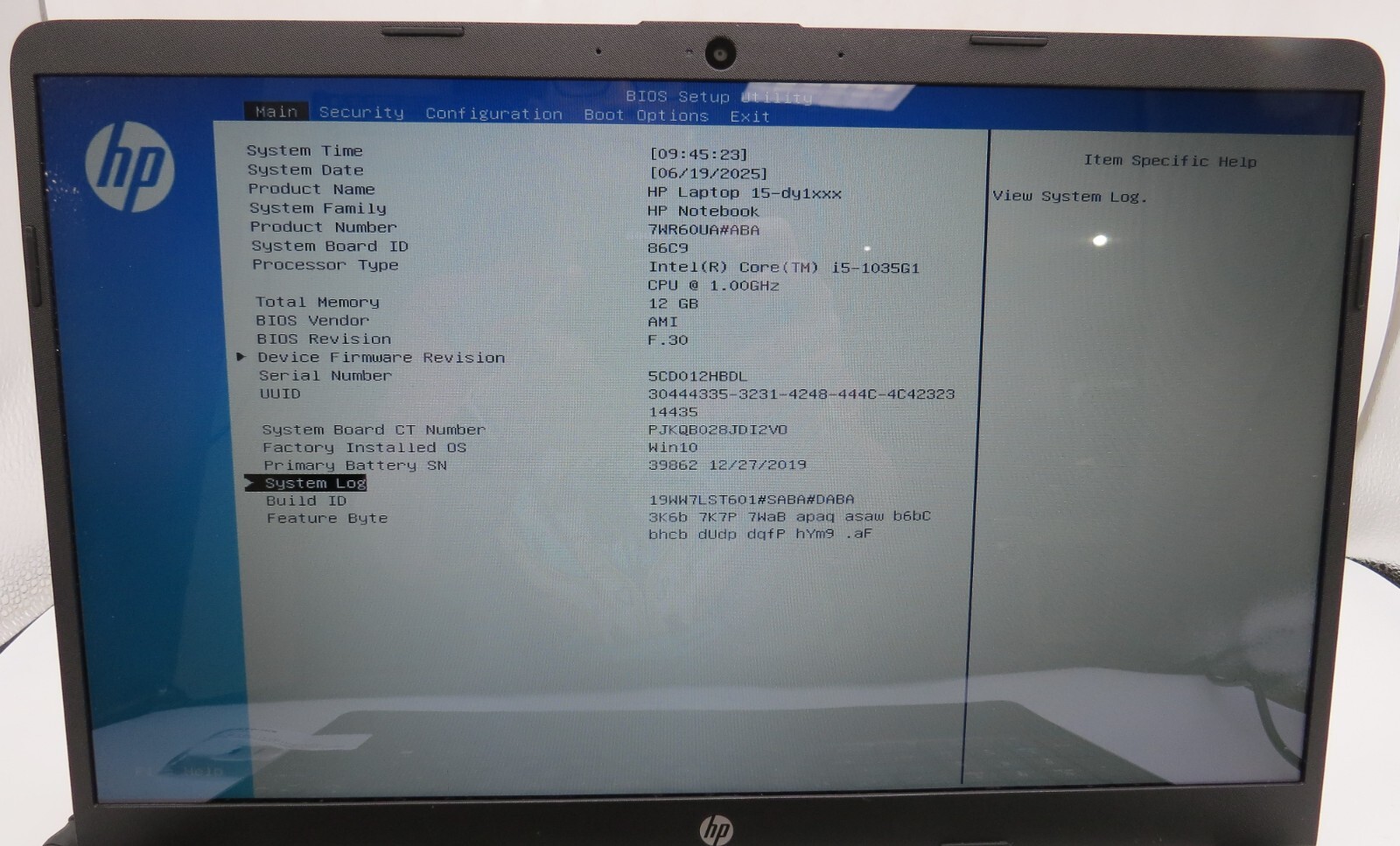 HP 15-dy-15.6″ display-2 Duo E-7600@3.06GHz-12GB DDR3 RAM-NO STRG-NO OS *READ*