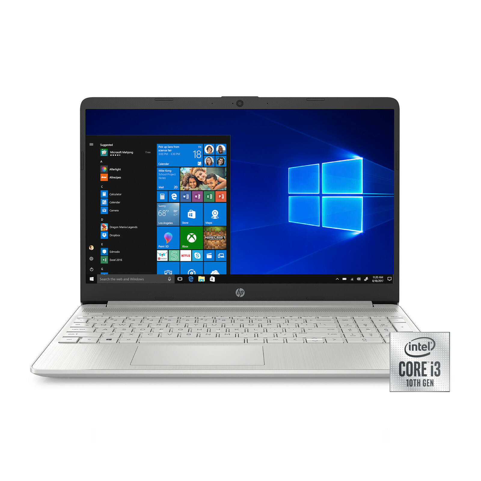 HP 15-dy1024wm 15.6″ HD i3-1005G1 4G DDR4 128GB SSD WIN10H S