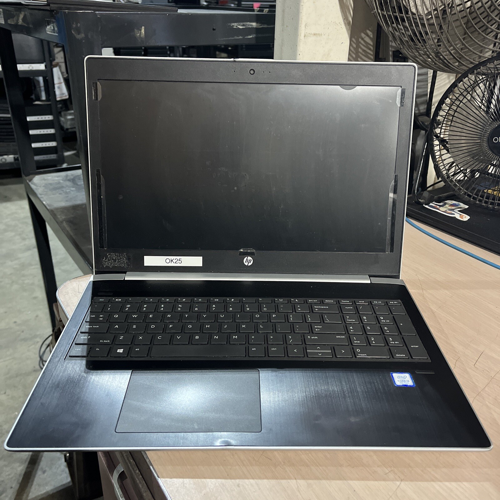 HP PROBOOK 450 G5 INTEL CORE I3-7020U 2.30GHZ 8GB RAM NO HD .
