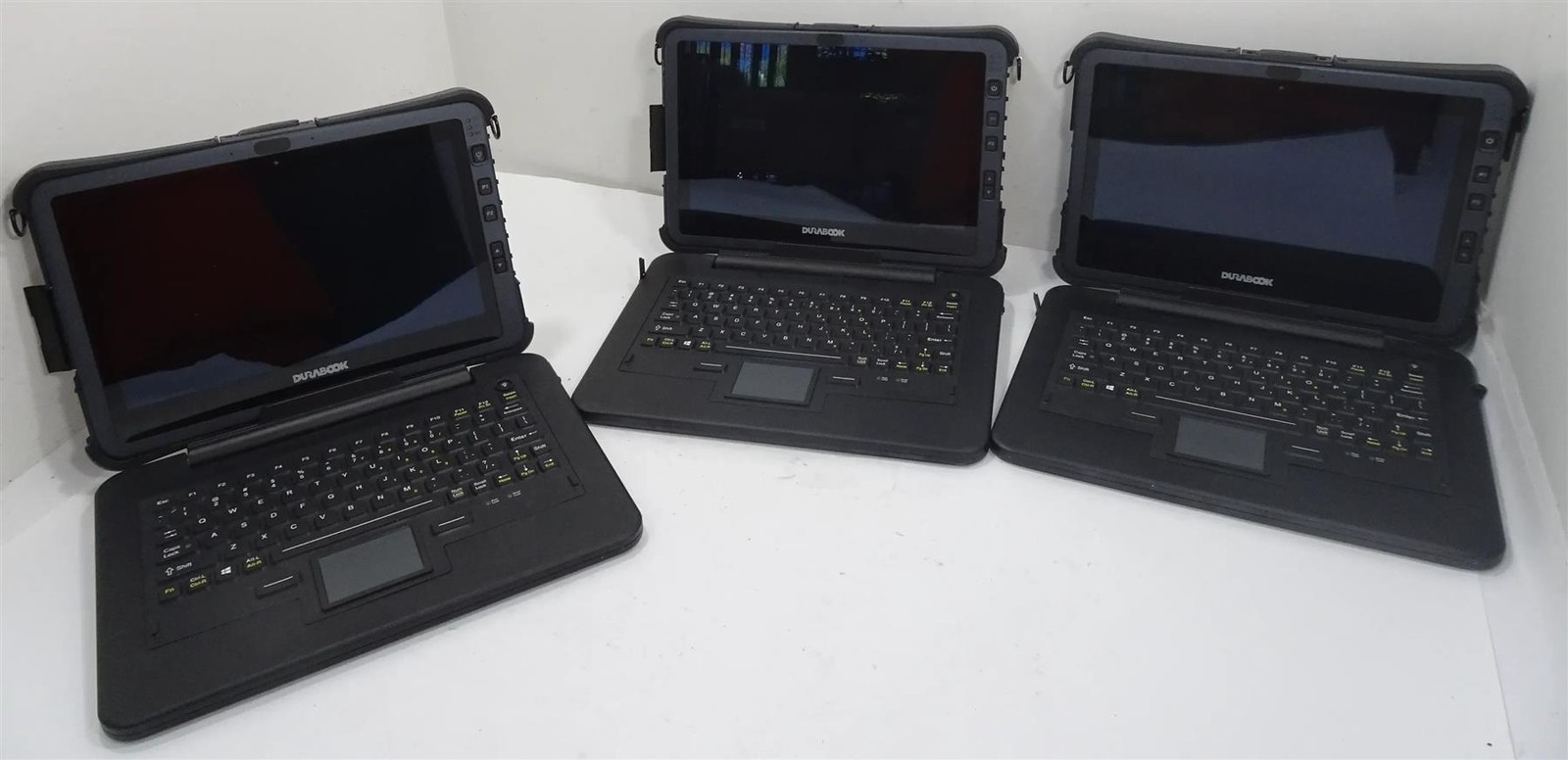 Lot 3 DURABOOK U11I Rugged 11.6″ Core i5-10210Y 1.0GHz No SSD Touch