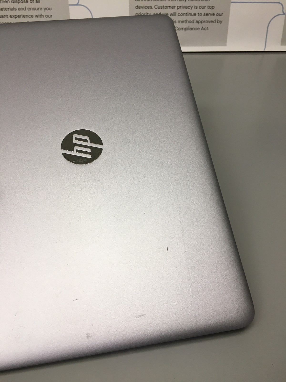 HP Elitebook 850 G3 15.6″ Core i5 6th gen 2.30Ghz 8GB RAM 128 GB SSD WIN 11 PRO