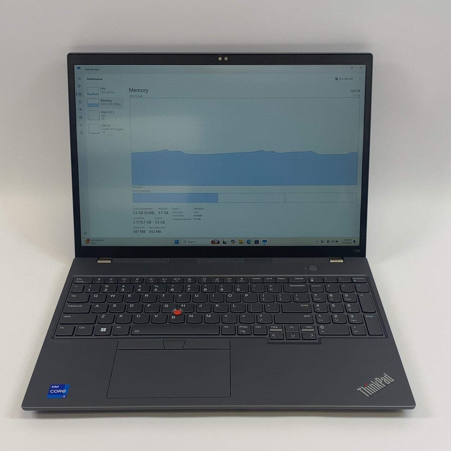 Lenovo ThinkPad T16 Gen 2 16″ i7-1355U 1.7GHz 16GB RAM 500GB SSD