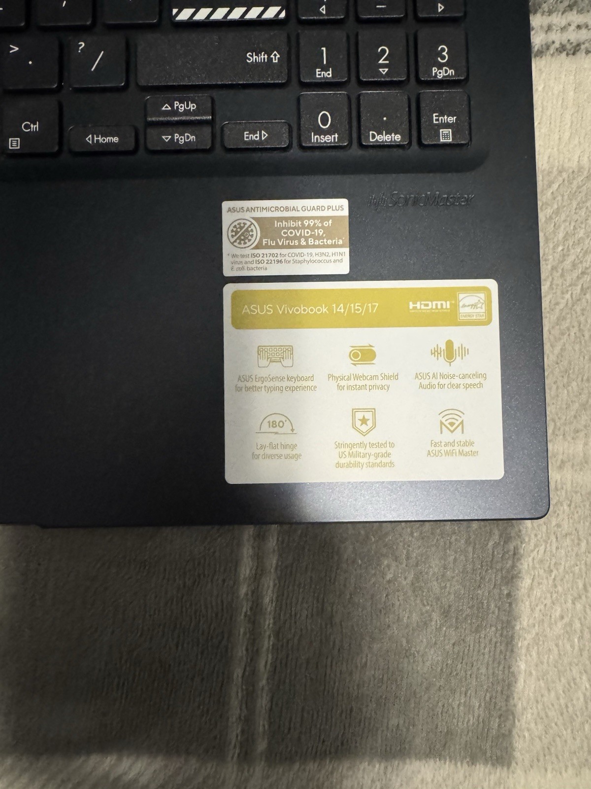 Brand New ASUS VivoBook 15 F1504V 15.6” FHD i3-1315U 8GB RAM 512GB SSD Windows11