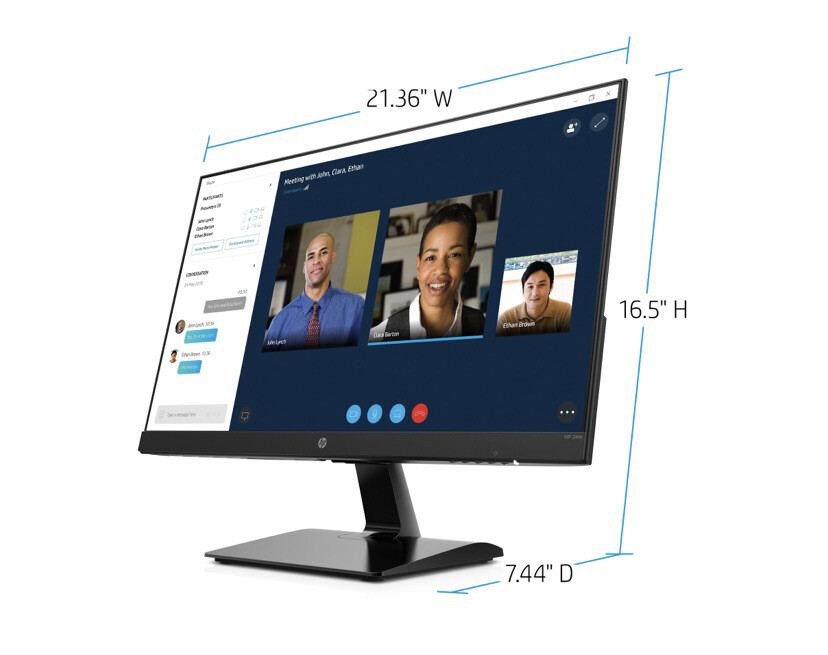 HP 24″ IPS 1920×1080 VGA HDMI 60hz 5ms HD Monitor – 24M