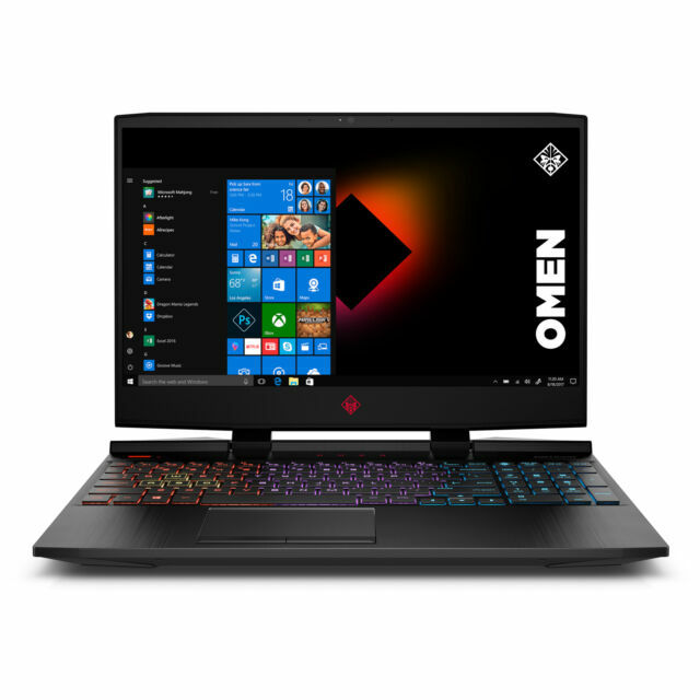 HP OMEN 15.6in. (256GB, Intel Core I7 9th Gen., 2.6GHz, 16GB) Laptop – Shadow…