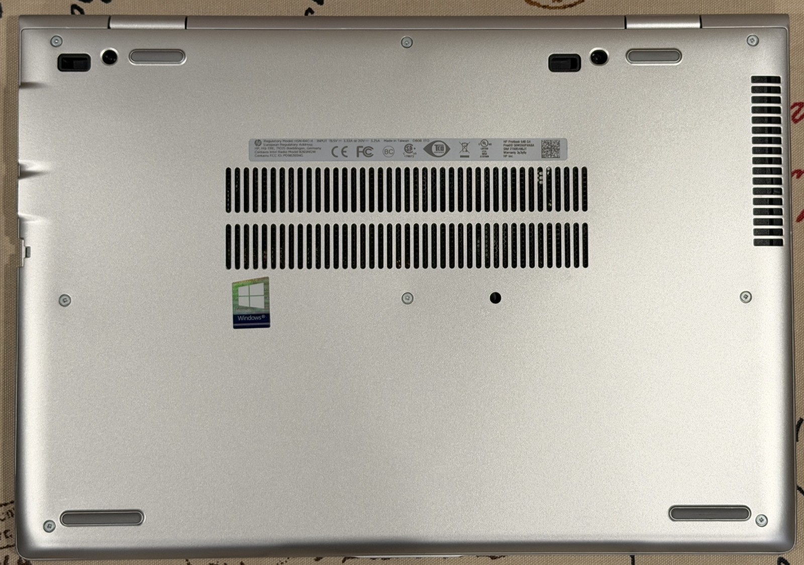 HP ProBook 640 G4 16GB RAM Intel Core i5-8350U@1.70GHz 14″, 256Gb SATA M.2 HD