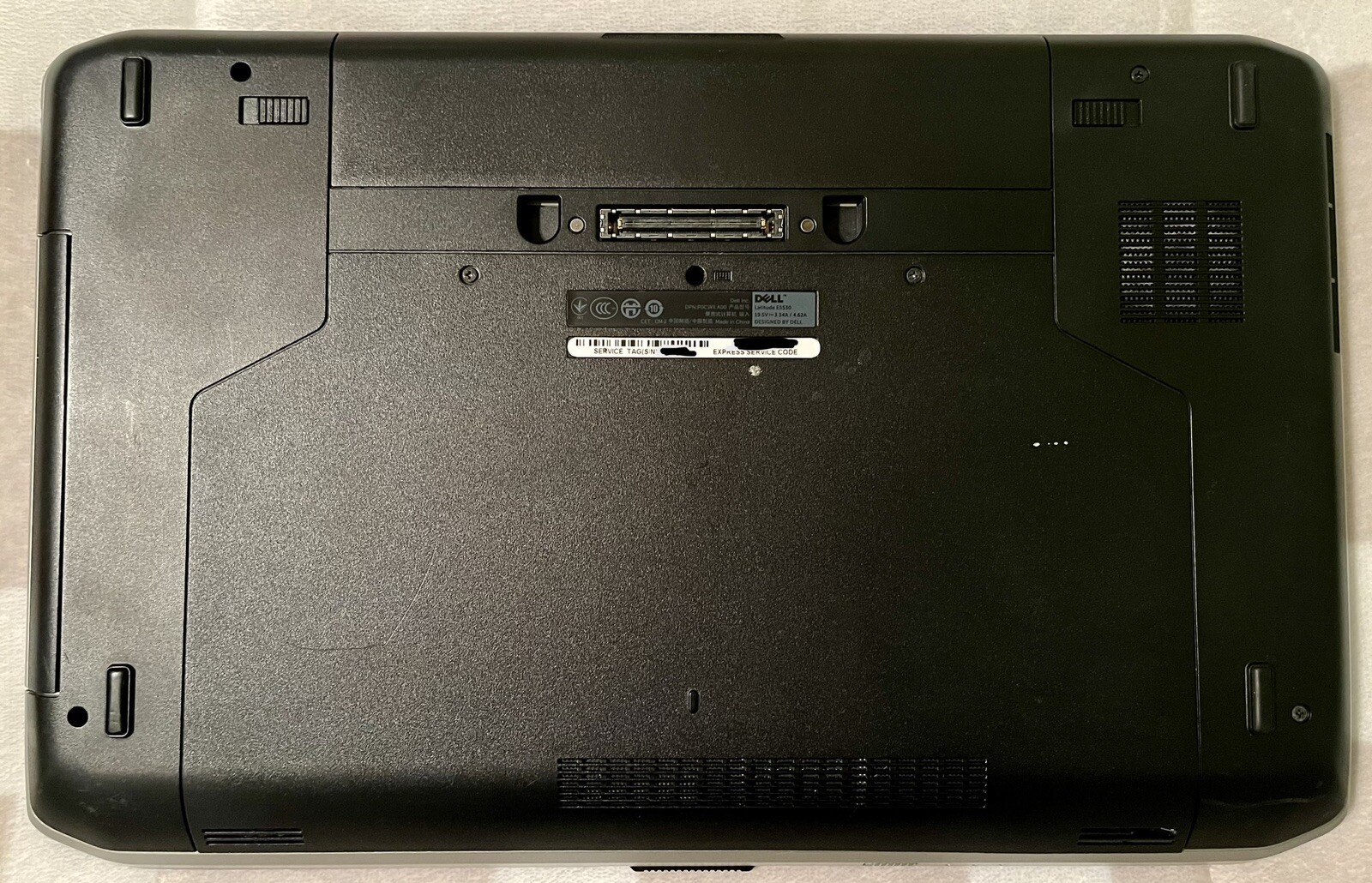 Dell Latitude E5530 Laptop i5-3210M 2.50 8GB RAM 500GB SSD Win 10 Pro DVD +PSU