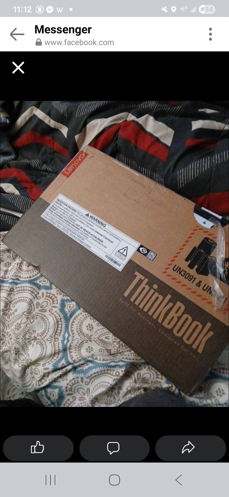 Brand New Lenovo Lape Top Got It For School But Looks Like Next Year For Me