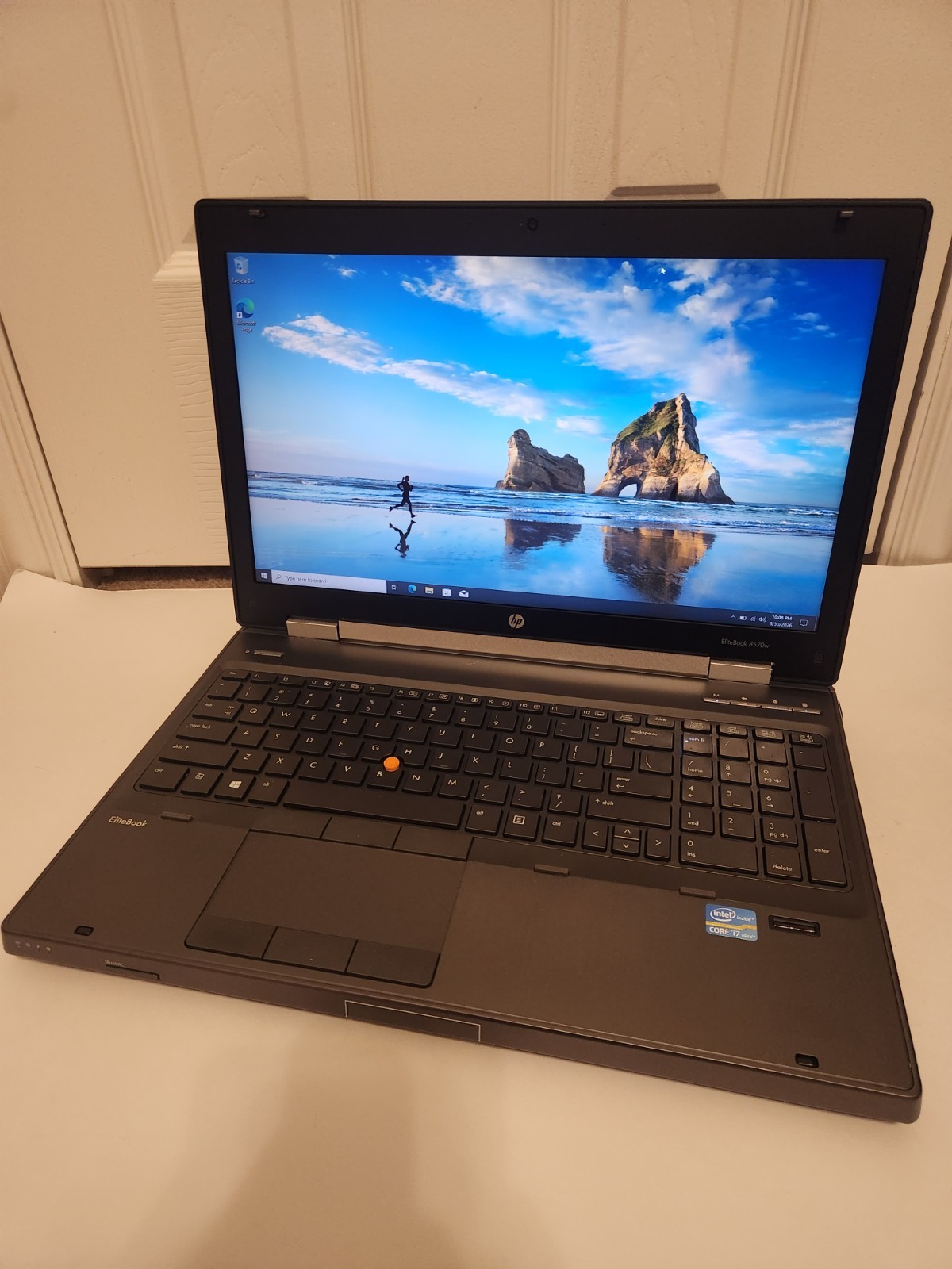 HP EliteBook 8570w 2.70 GHz 256 GB SSD 16 GB RAM Windows 10 Pro