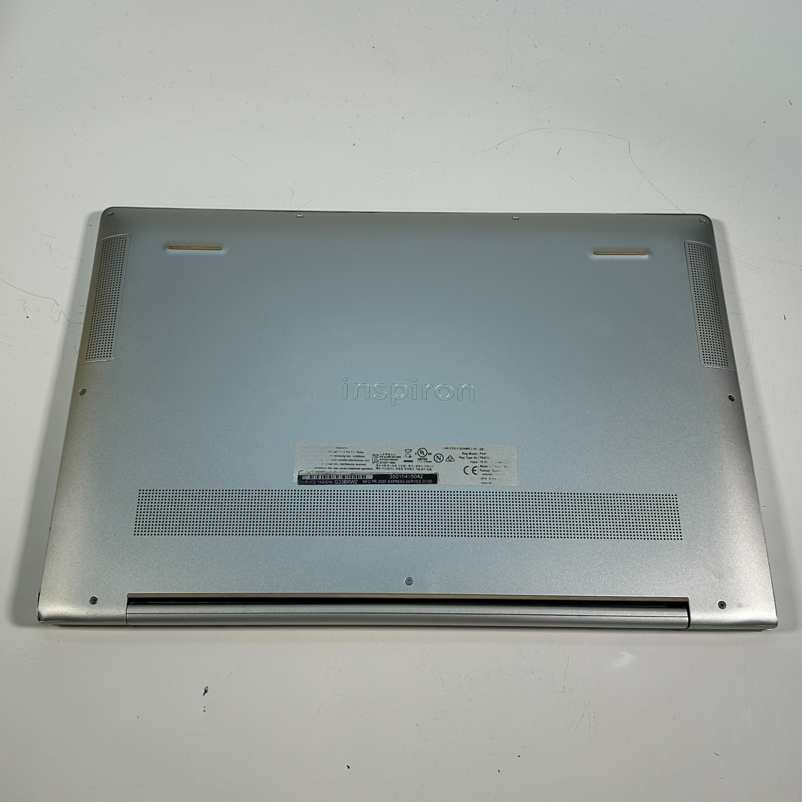 Dell Inspiron 7591 2-in-1 Intel i7-10510U 1.8GHz 12GB RAM 512GB NVMe No OS Used