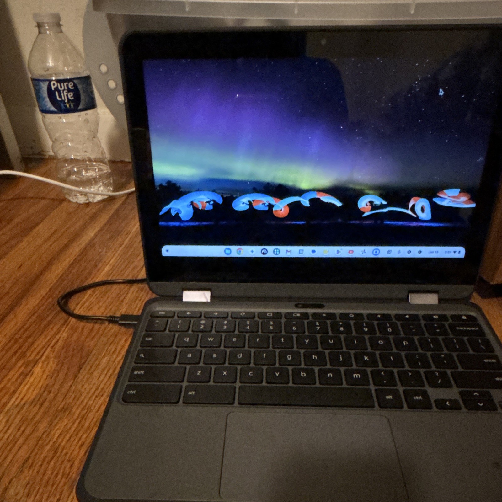 Lenovo 500e Chromebook 11.6in 16GB MediaTek MT8183 Chrome OS Black Charger