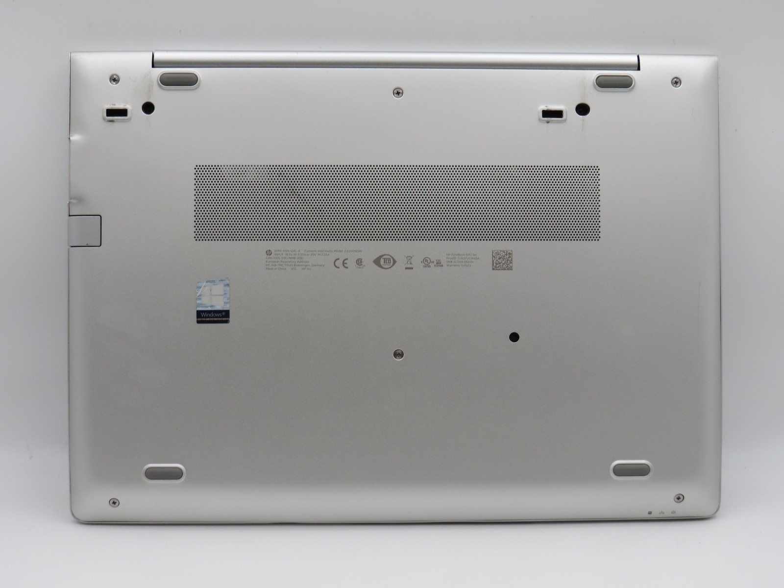 HP EliteBook 850 G6 | i5-8365U @ 1.6GHz | 15.6″ | No RAM/HD/OS/AC *PARTS*