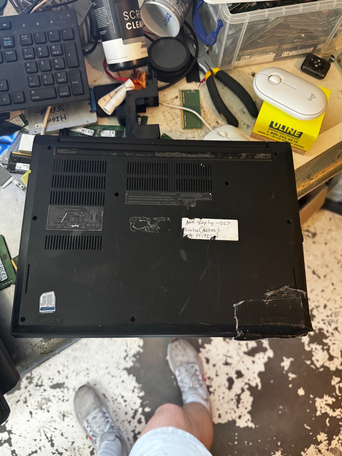 Lenovo ThinkPad E480 Core I5-8250 256GB SSD 8GB RAM Laptop For Repair #6105