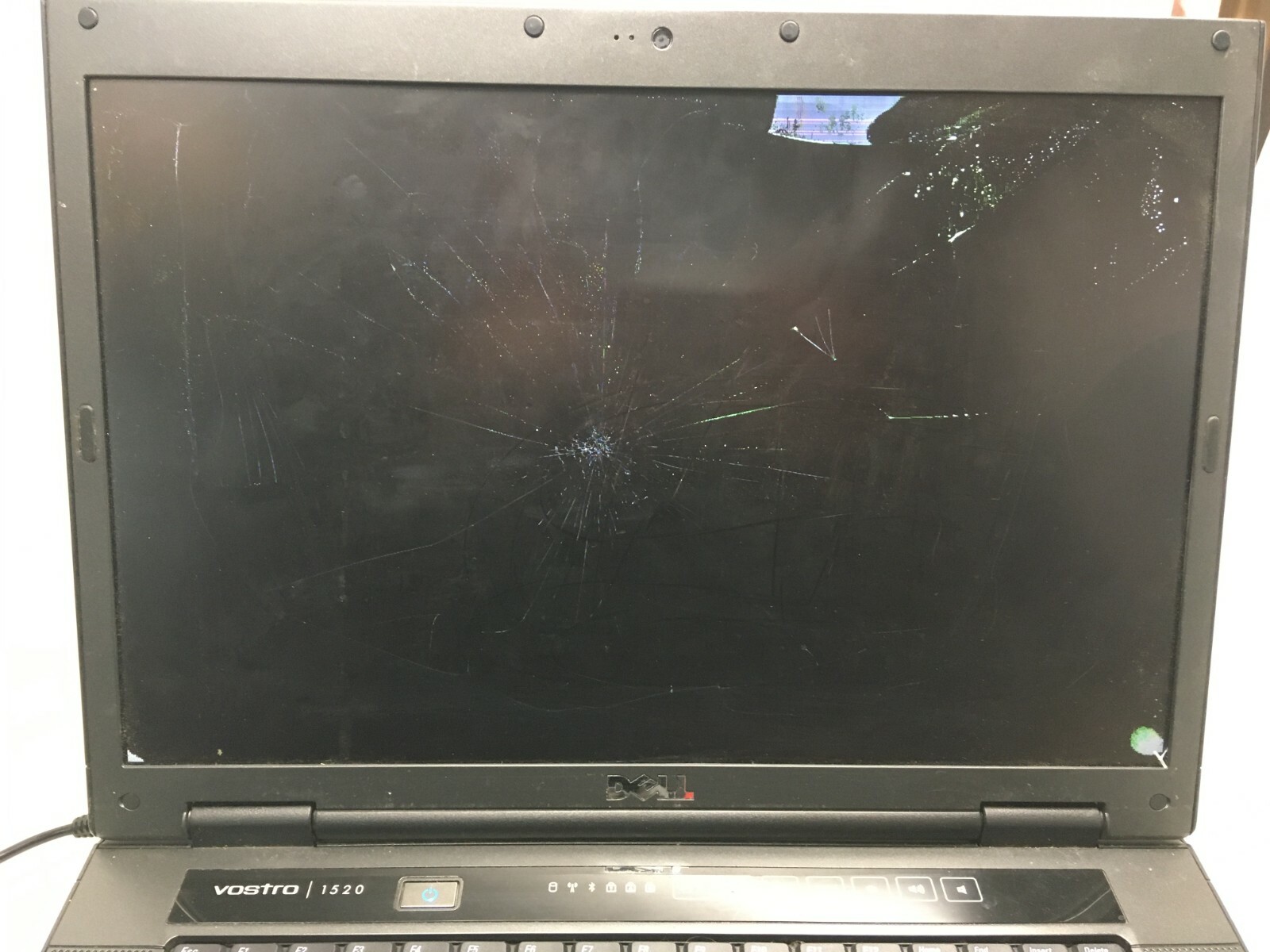 Dell Vostro 1520 Laptop For Parts Broken LCD Screen NO HDD/RAM/Battery JR