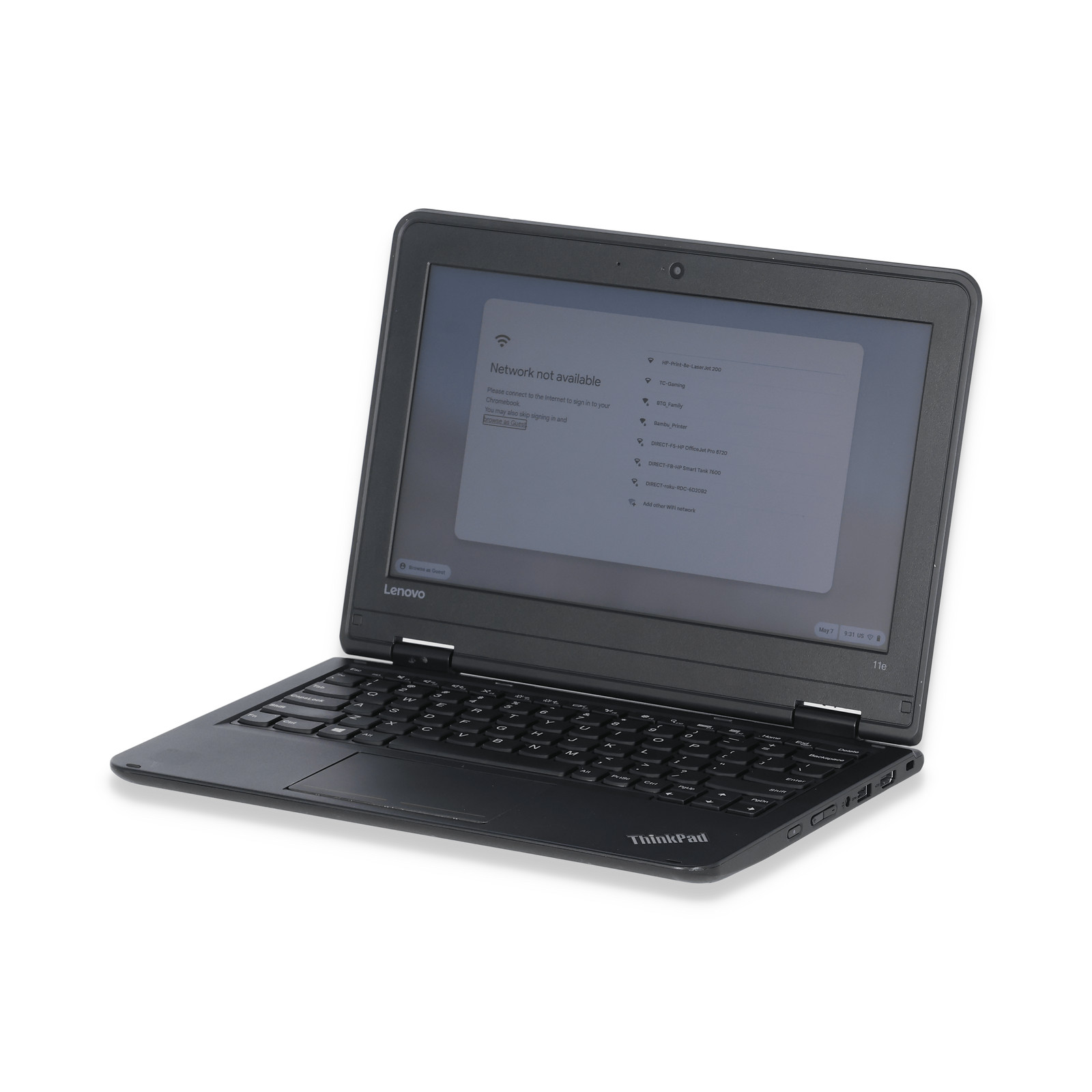 Lenovo Thinkpad 11.6″ Laptop – Intel Celeron | 4GB RAM 256GB SSD | Chrome OS