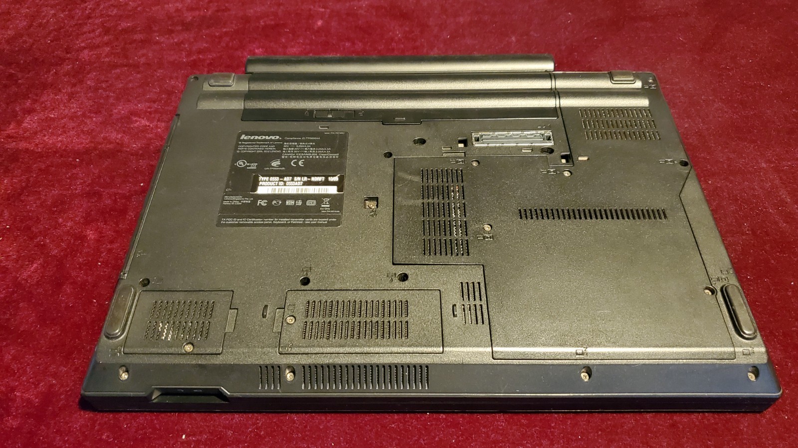 Used Lenovo T412 Thinkpad, Windows 10 Pro 64-bit