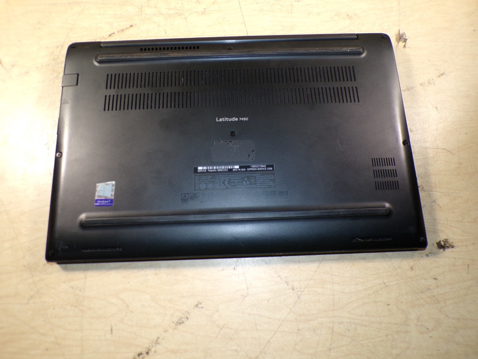 DELL LATITUDE 7410 INTEL CORE I5-10310U 1.70GHZ 16GB RAM **NO HD/ NO CADDIE
