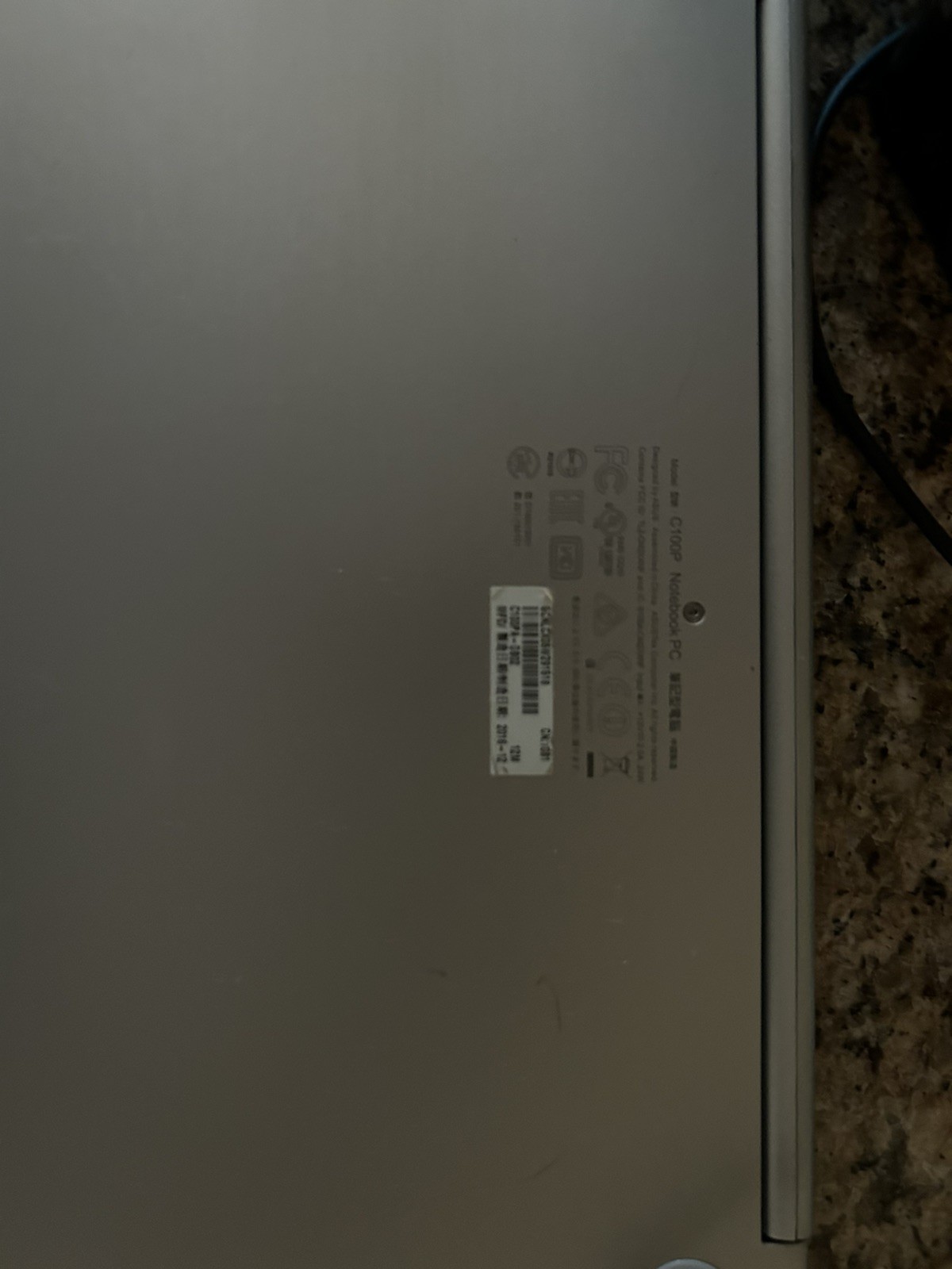 Asus C100P Flip 2-in-1 Touchscreen 10″ Chromebook Notebook with charger