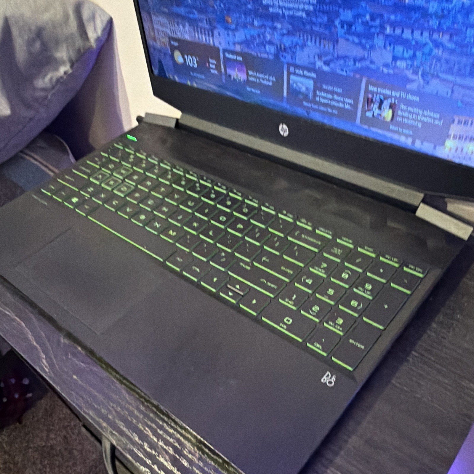 HP Pavilion Gaming 15.6″ Ryzen 5 3550H 8GB 256GB SSD GTX 1050 Win 11