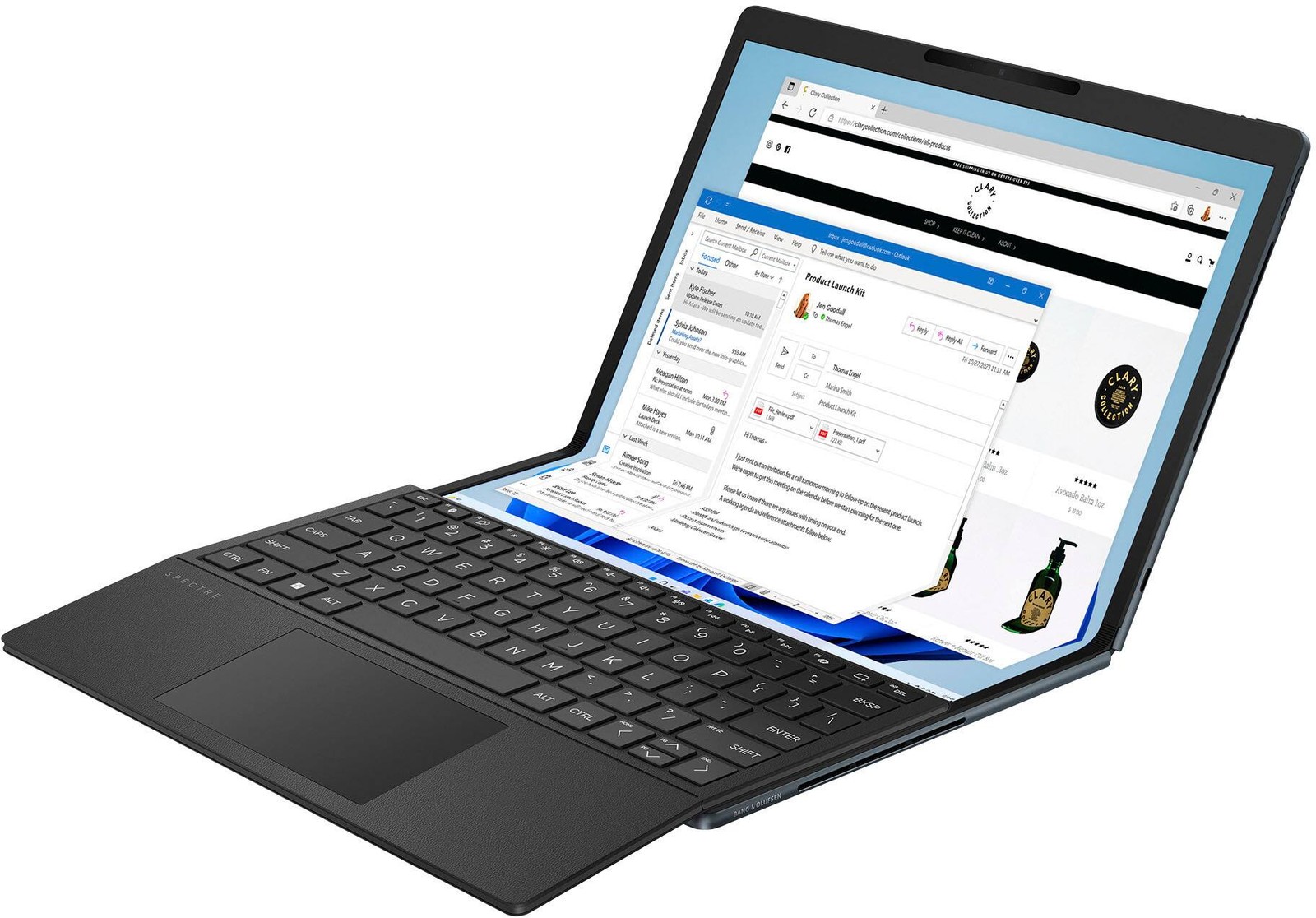HP Spectre 3-in-1 17″ 2.5K OLED Touch Foldable Laptop Core i7 1250U 16GB 1TB SSD