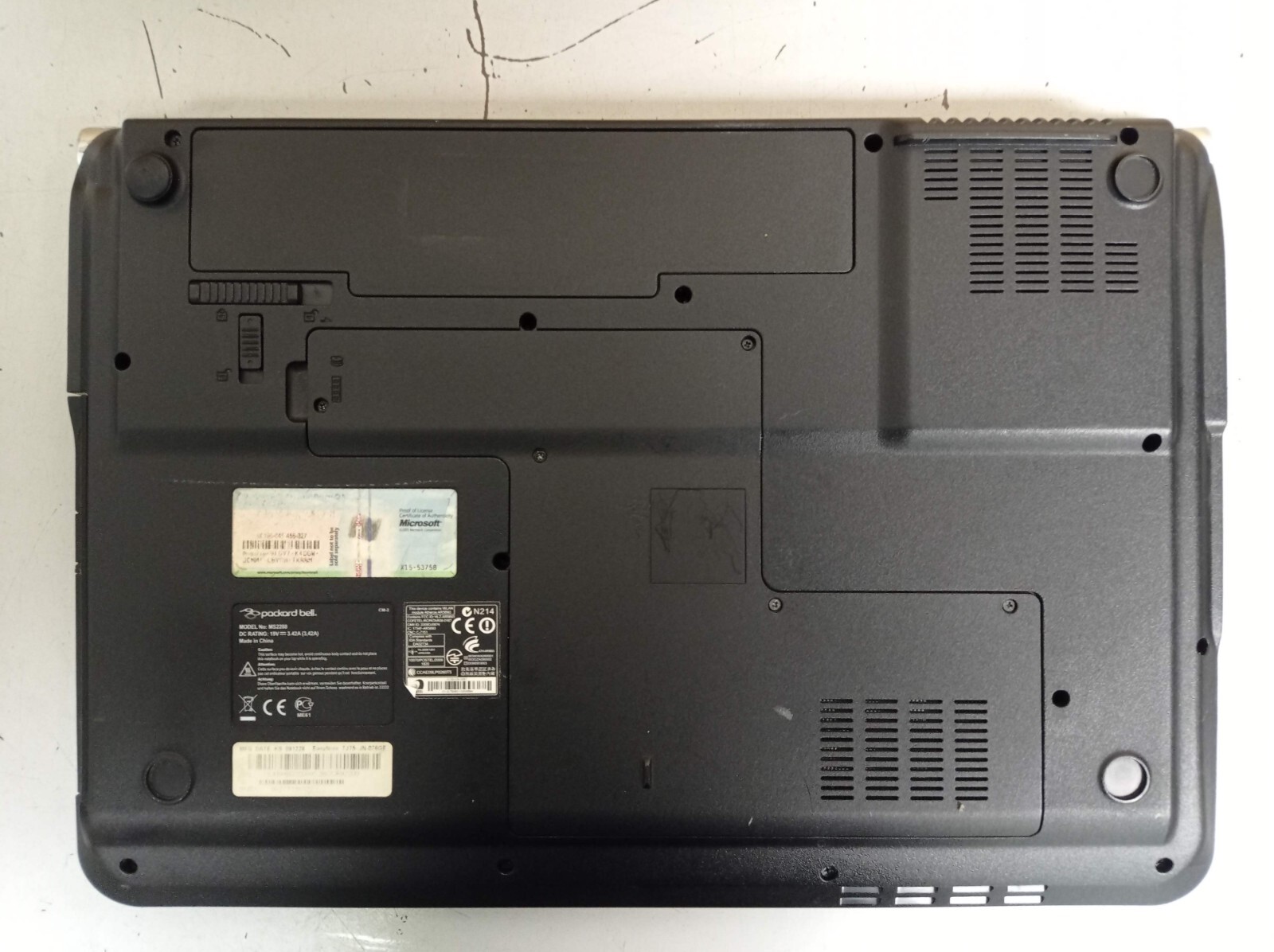Packard bell EasyNote TJ75 Core i3 M330 6 GB 500 GB 15.6″ LXBHB02009952BCCE92200